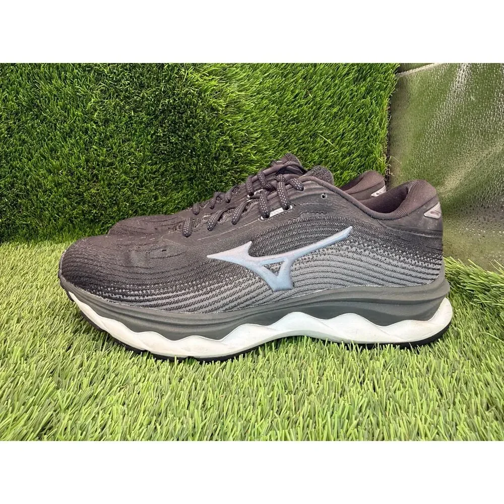 Mizuno Wave Sky 5 J1GD211252 Athletic Sneaker Women's 8D Black Mesh Gym Running